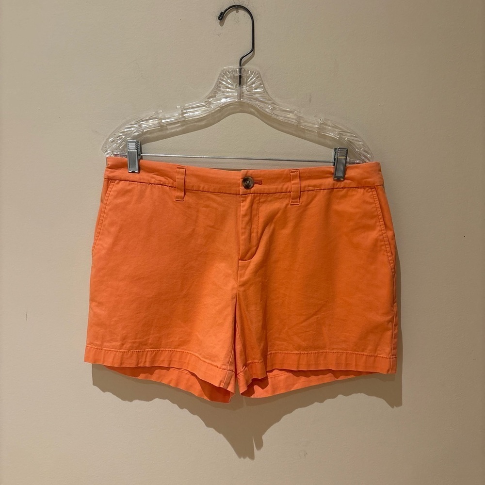 Faded Glory Orange Bermudas Vibrant Casual Shorts